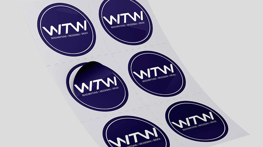 Aufkleber Sticker Etiketten WTW Andorf x1